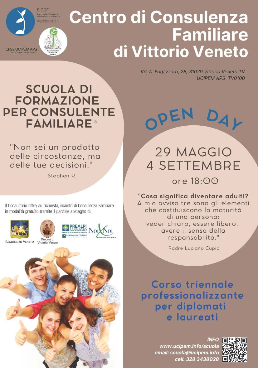 SCUOLA FORMAZIONE CONSULENTE FAMILIARE 2026- 16042026